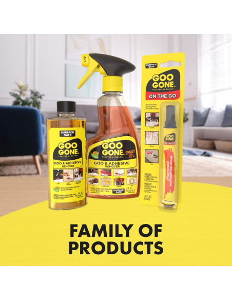 Toallitas de Limpieza Goo Gone - 24 Unidades Eliminador de Adhesivos