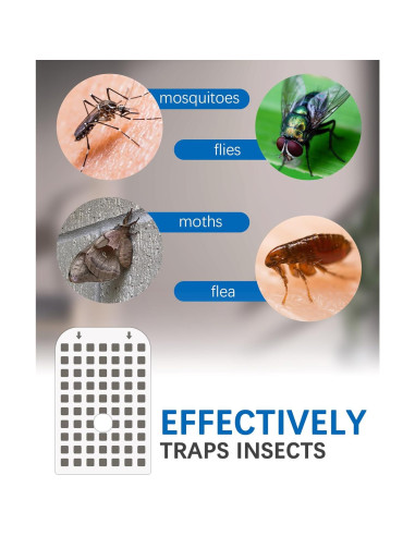 Paquete de 10 Tarjetas Adhesivas Reemplazo para Trampa DFAGIE GS6