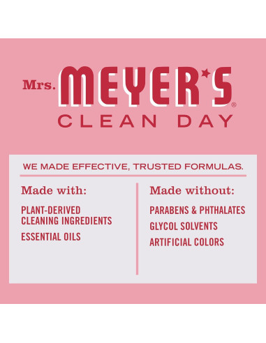 Limpiador Multiuso Mrs. Meyer's Clean Day Menta 473 ml Pack 4