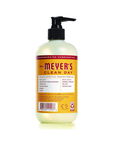 Jabón de Manos Mrs. Meyer's Clean Day Clementina 369.5 ml