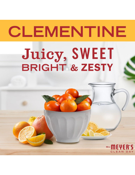 Jabón de Manos Mrs. Meyer's Clean Day Clementina 369.5 ml