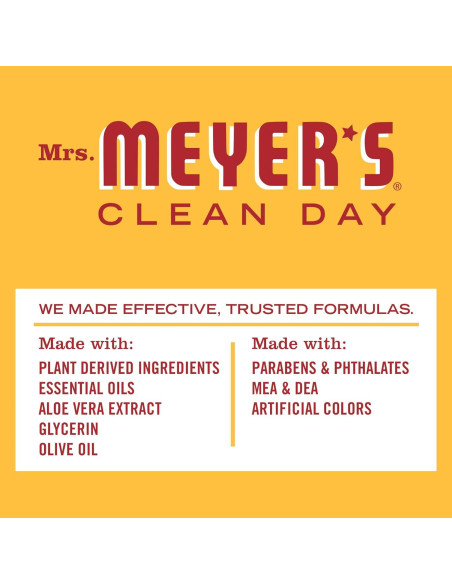 Jabón de Manos Mrs. Meyer's Clean Day Clementina 369.5 ml