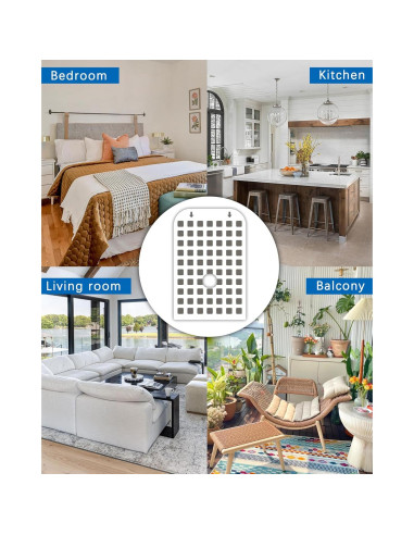 Paquete de 10 Tarjetas Adhesivas Reemplazo para Trampa DFAGIE GS6