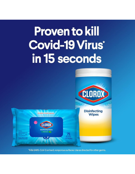 Paquete de limpieza Clorox Mist 473 ml y toallitas desinfectantes