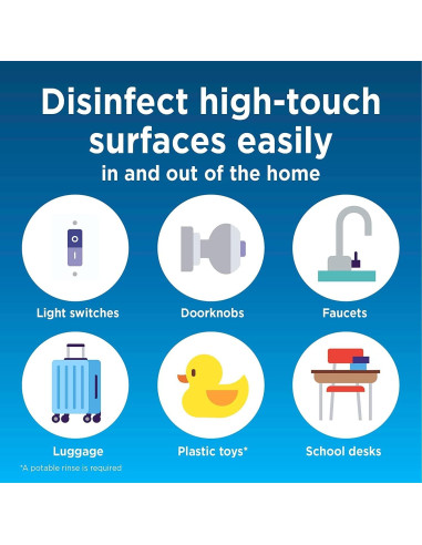 Paquete de limpieza Clorox Mist 473 ml y toallitas desinfectantes
