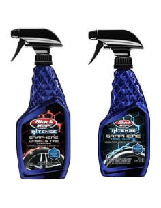 Dúo de Brillo y Limpiador de Neumáticos Black Magic 16oz y 23oz