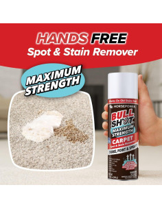 Bull Shot MAX Removedor de Manchas y Olores para Alfombra 510g 2