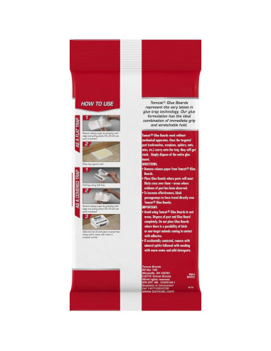 Tableros de Pegamento Tomcat para Ratones y Cucarachas - 4 Unidades