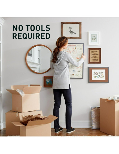 Kit Colgadores Imágenes 3M CLAW y Tiras Command, 20.4 kg