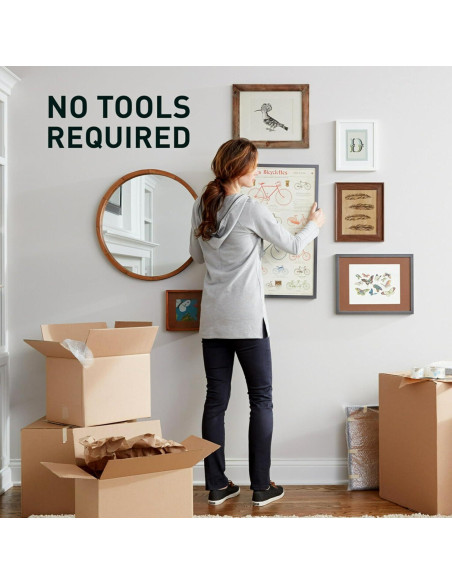 Kit Colgadores Imágenes 3M CLAW y Tiras Command, 20.4 kg