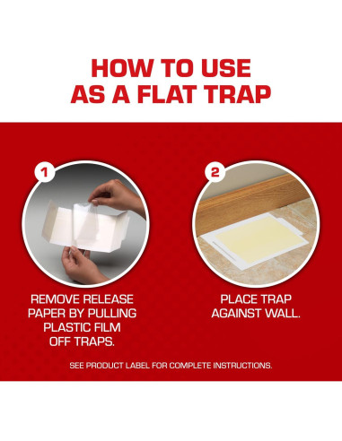 Tableros de Pegamento Tomcat para Ratones y Cucarachas - 4 Unidades