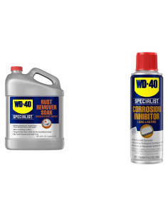WD-40 Removedor de Óxido 3.78L y Spray Inhibidor de Corrosión 184g