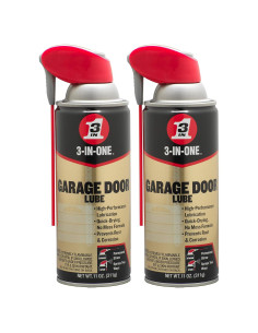 Lubricante Profesional 3-IN-ONE para Puertas de Garaje 311g Doble