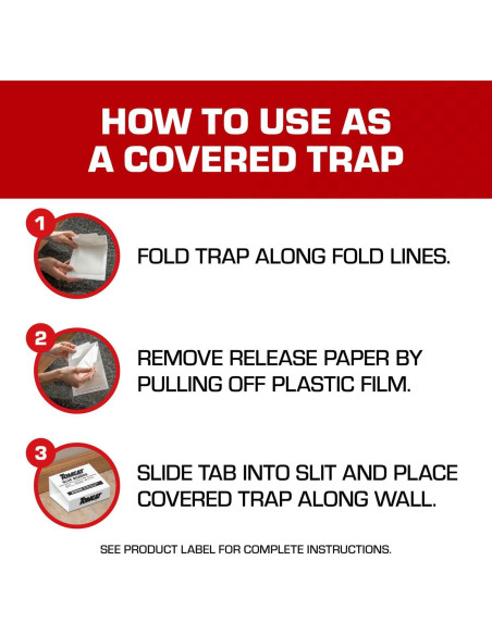 Tableros de Pegamento Tomcat para Ratones y Cucarachas - 4 Unidades