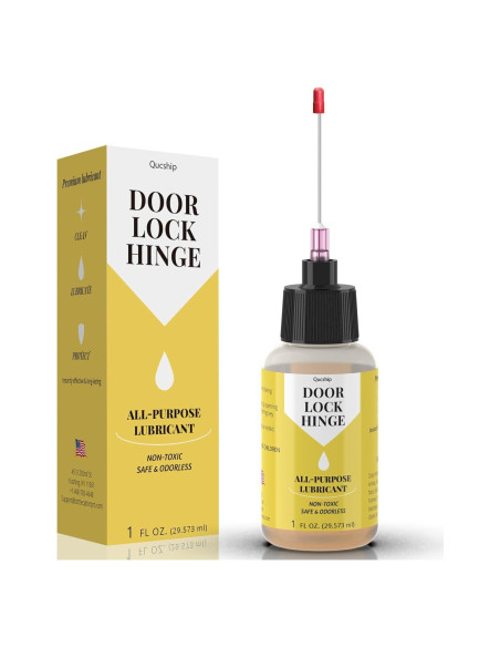 Lubricante para Bisagras de Puerta Qucship 28g con Aplicador