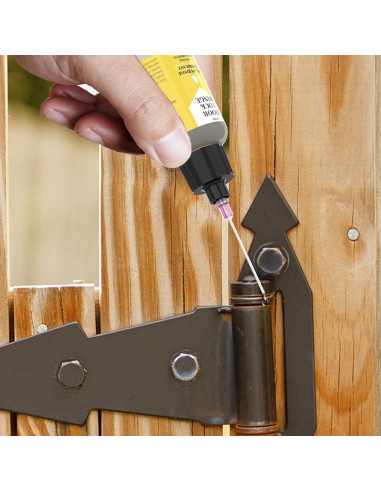 Lubricante para Bisagras de Puerta Qucship 28g con Aplicador