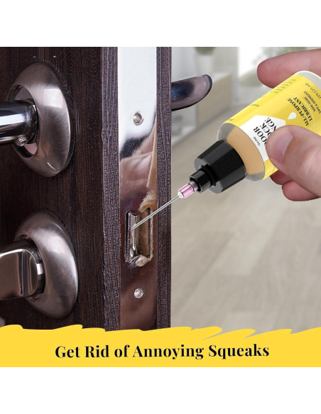 Lubricante para Bisagras de Puerta Qucship 28g con Aplicador