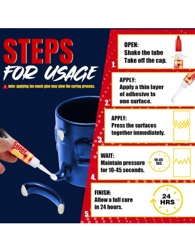 Pegamento en Gel Multiusos ALECPEA 3g x 12 Unidades Rápido