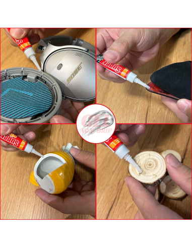 Pegamento en Gel Multiusos ALECPEA 3g x 12 Unidades Rápido