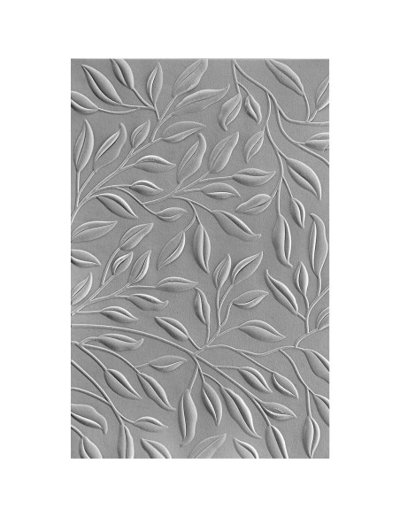 Carpeta de Embossing 3D Hojas Spellbinders 13.97x21.60 cm