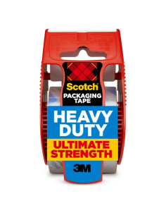 Cinta de Embalaje Scotch Alta Resistencia 4.8 cm x 25.3 m con Dispensador