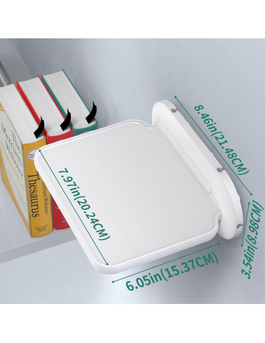 Soporte de Pared HomeMount para Google Nest Hub Max - Blanco