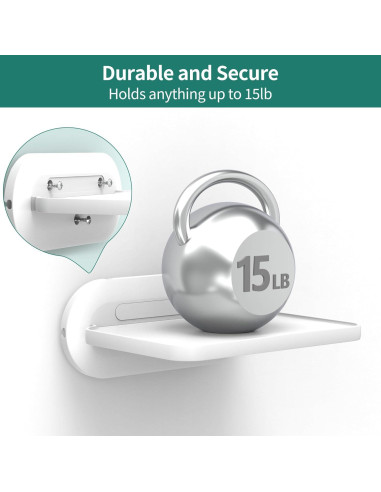 Soporte de Pared HomeMount para Google Nest Hub Max - Blanco