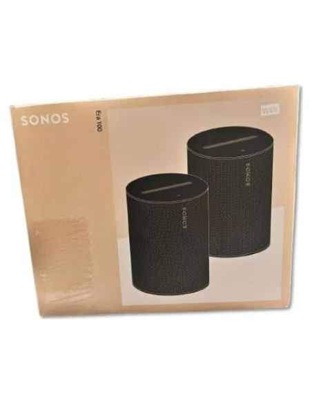 Altavoces Inteligentes Sonos Era 100 - 2 Pack Negro