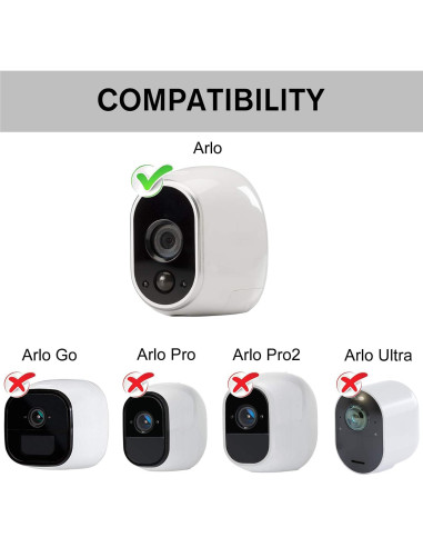 Adaptador de corriente Arlo Original con cable de 7.5 m - SKY Direct