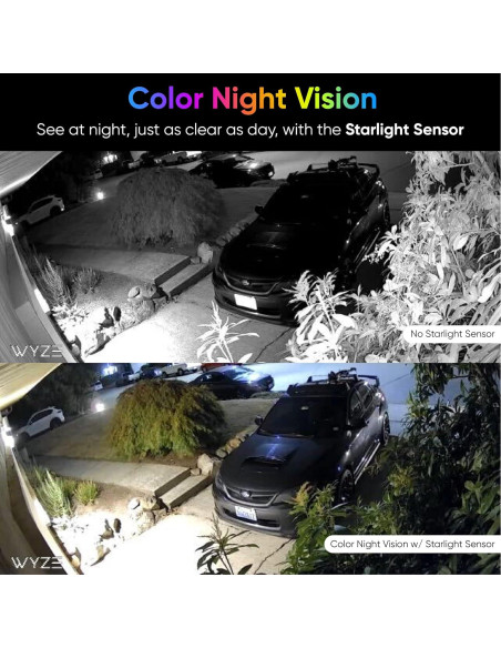 Cámara de Seguridad Wyze v3 1080p HD con Visión Nocturna