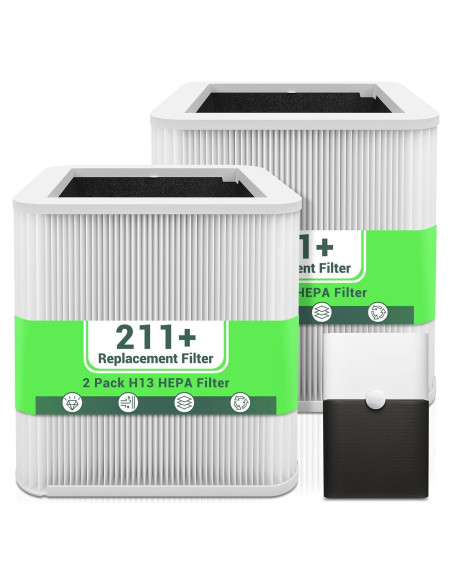 Filtros de Reemplazo Bouwald 211+ para Purificador Blueair