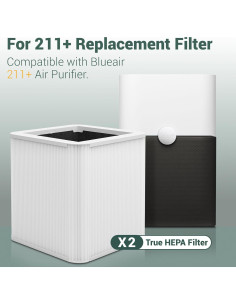 Filtros de Reemplazo Bouwald 211+ para Purificador Blueair 2