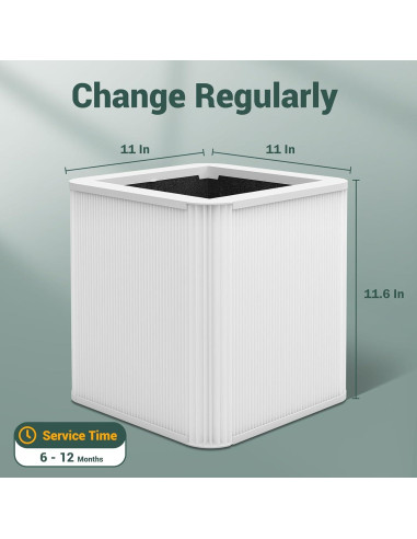 Filtros de Reemplazo Bouwald 211+ para Purificador Blueair
