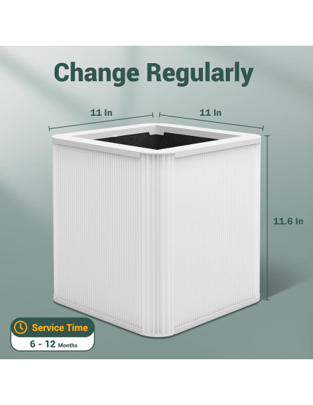 Filtros de Reemplazo Bouwald 211+ para Purificador Blueair