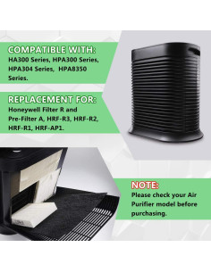 Paquete de 9 Filtros HEPA KONIGEEHRE HPA300 para Purificadores 2