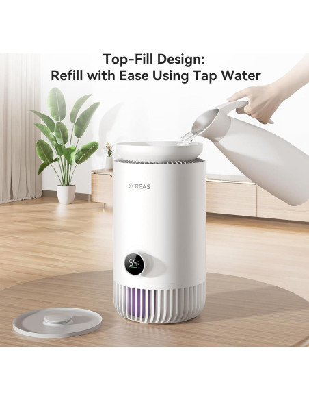 Humidificador y Purificador de Aire xCREAS HP400 3L 23dB