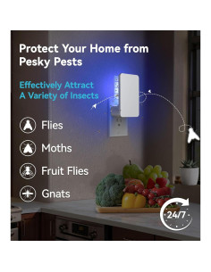 Trampa de Insectos Voladores WowCatch - 2 Dispositivos + 6 Tarjetas 2