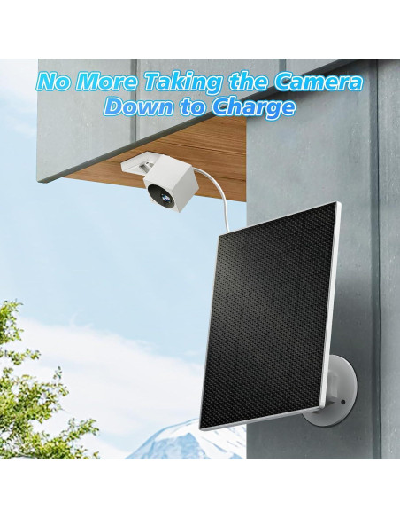Panel Solar SANKABA para Wyze Cam Exterior V2 5W IP65