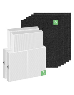 Paquete de 12 Filtros HPA300 Honeywell para Purificadores de Aire