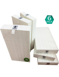 Paquete de 6 Filtros HEPA HPA300 Honeywell para Purificadores 2