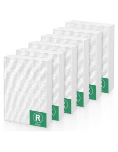 Paquete de 6 Filtros HEPA Cabiclean HRF-R3 para Honeywell HPA300