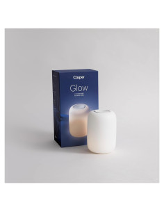 Lámpara de Mesa Casper Glow, Luz de Sueño, Blanco, Táctil