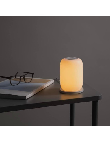 Lámpara de Mesa Casper Glow, Luz de Sueño, Blanco, Táctil