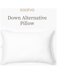 Almohada Alternativa de Plumas Saatva - Hipoalergénica 71x41cm 2