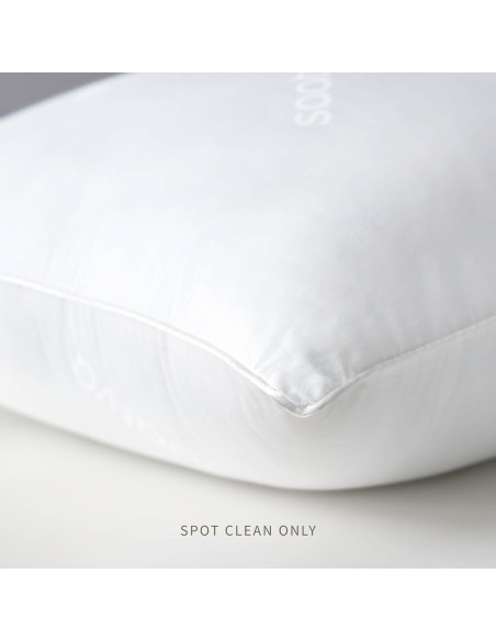 Almohada Alternativa de Plumas Saatva - Hipoalergénica 71x41cm