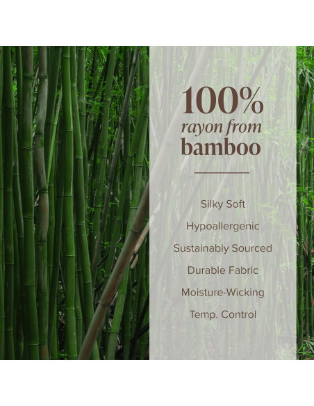 Conjunto de Sábanas 5 Piezas Bare Home Reina Dividida Gris