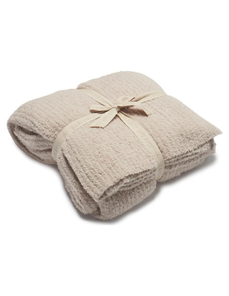 Manta de Cama Ribeteada CozyChic Barefoot Dreams Doble Piedra