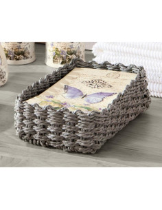 Caddy para Servilletas de Invitado Boston International Gris 23.5x15.2 cm 2
