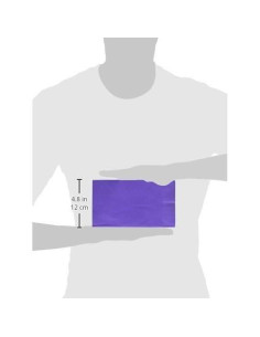 Toallas de Invitado Moradas Amscan - 40 Piezas 2 Capas 20x10 cm 2