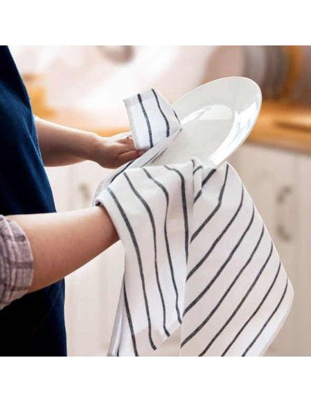 Juego de Toallas de Cocina 100% Algodón Genérico 4 Piezas 50x70 cm